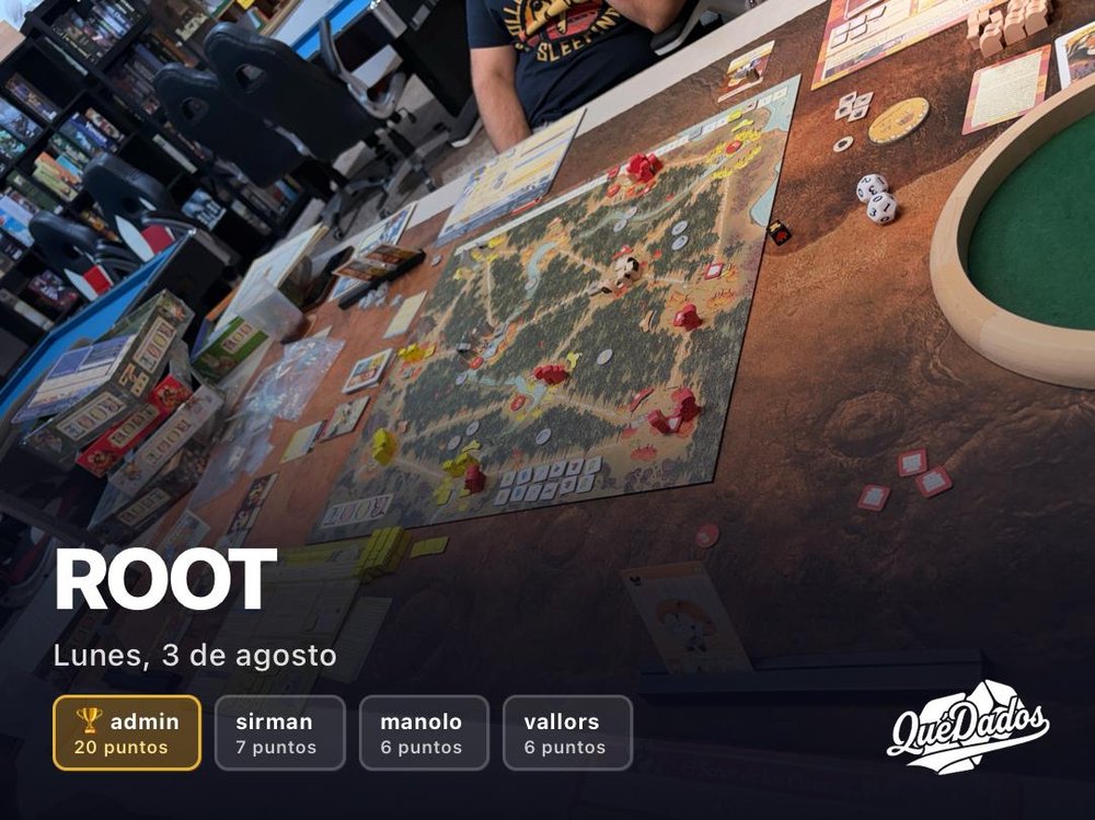 Partida de Root compartida